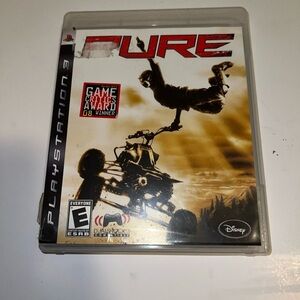 PS3 Disney Pure Video Game w/Case Manual Complete ATV Racing Brand New Open Box